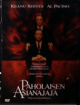 dvd, Paholaisen asianajaja (Al Pacino, Keanu Reeves) [kauhu,