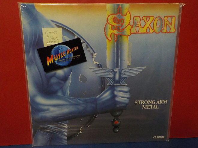 Saxon - Strong Arm Metal M-/EX+ LP