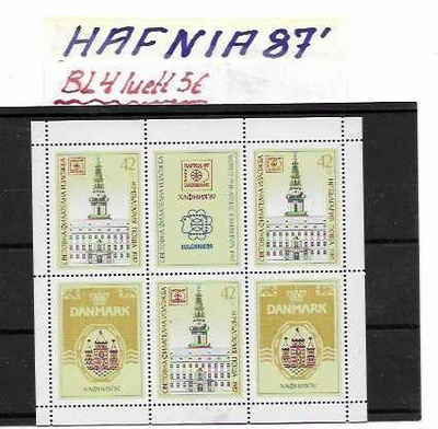 TANSKA HAFNIA 87 BL 4 LUETT. 5€**