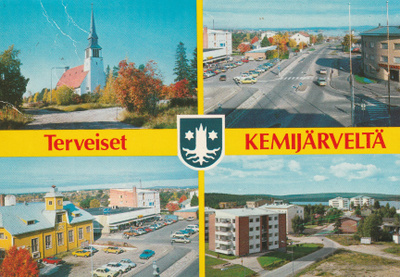 KIRKKOKORTTI - KEMIJÄRVEN KIRKKO - 8