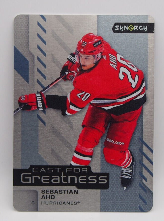 2021-22 Upper deck Synergy Cast for greatness Sebastian Aho