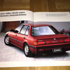 Esite Honda Civic 4-ovinen mallisto 1988 - pikkukuva 5