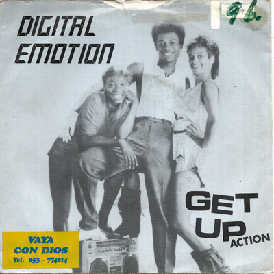 DIGITAL EMOTION: Get Up Action, Do Yo Wanna Funk / …(P 7"kk