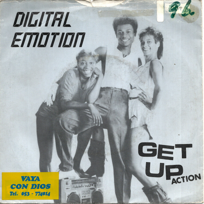 DIGITAL EMOTION: Get Up Action, Do Yo Wanna Funk / …(P  7"kk