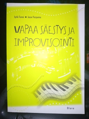 Tenni : Vapaa säestys ja improvisointi + CD ( SIS POSTIKULU