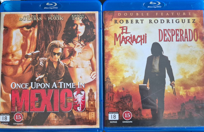 El Mariachi / Desperado/ Once Upon A Time In Mexico-Blu-Ray