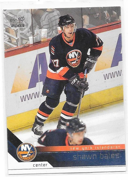 2002-03 Pacific #233 Shawn Bates New York Islanders