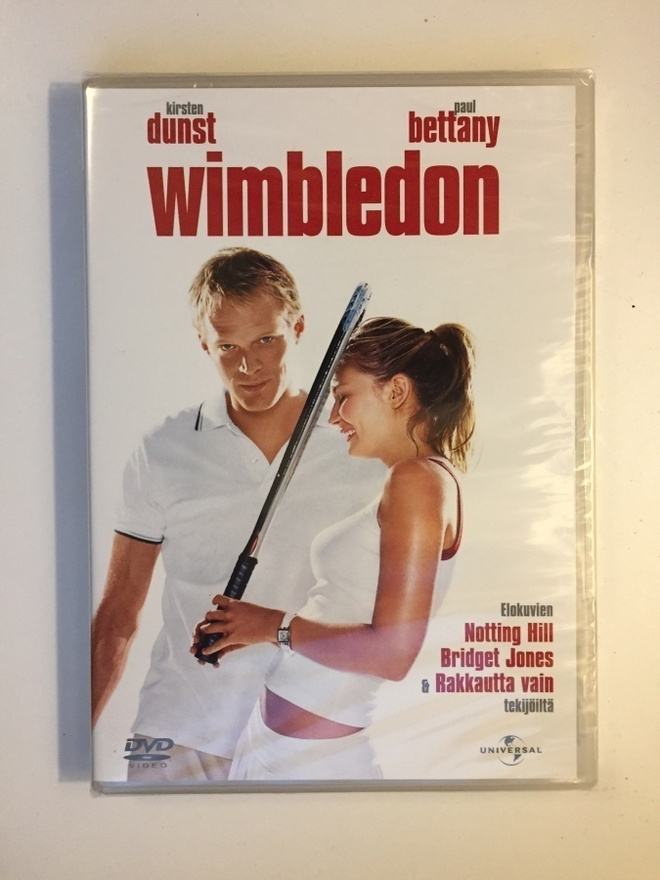 Wimbledon (2004) romanttinen draamakomedia (DVD) UUSI