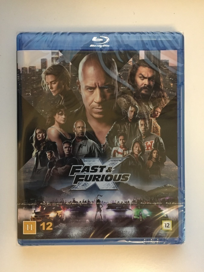 Fast X (Blu-ray) Vin Diesel, Michelle Rodriguez (2023) UUSI