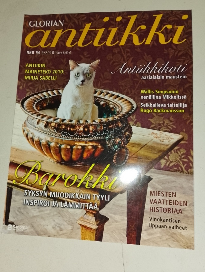 Glorian antiikki nro 94  9/2010