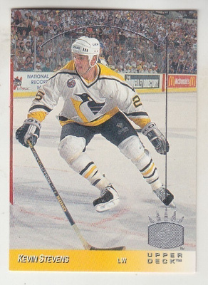 Kevin Stevens 93-94 UD sp insert