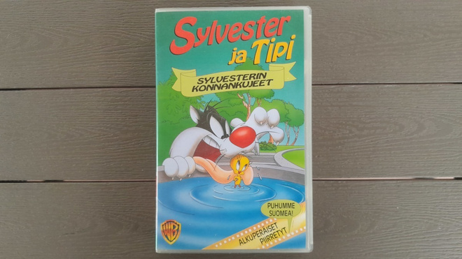 VHS: Sylvester Ja Tipi - Sylvesterin Konnankujeet (1993)