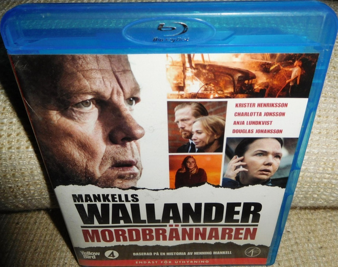 Wallander Tuhopolttaja Blu-ray (ei tekstitystä suomeksi)