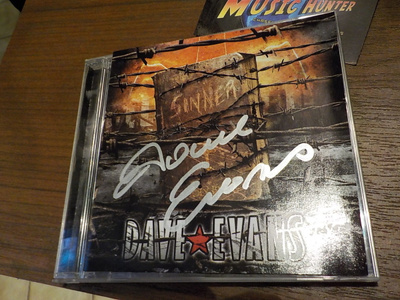 DAVE EVANS - SINNER CD ITSE MESTARIN NIMMARILLA