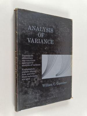 William C. Guenther : Analysis of variance