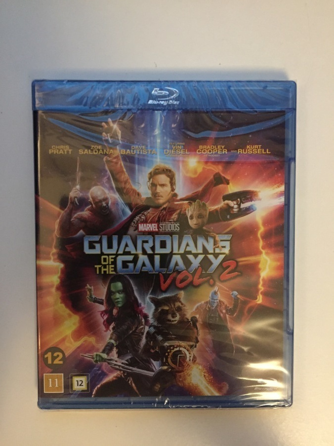 Guardians of the Galaxy Vol 2(Blu-ray) 2017 (UUSI)