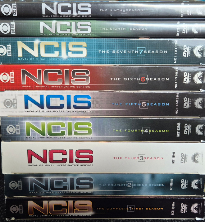 NCIS 1- 9 KAUDET -DVD