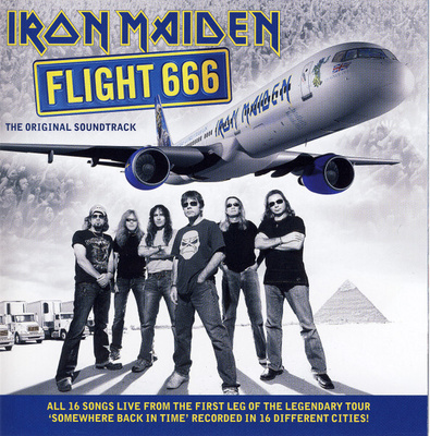 Iron Maiden - Flight 666 (2CD) HYVÄ KUNTO!!