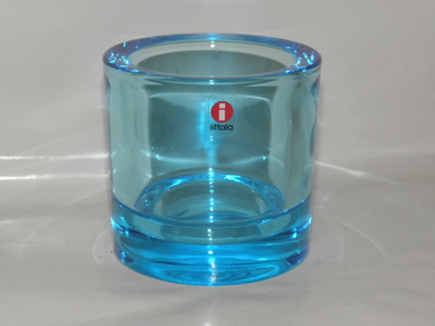 Iittala iso KIVI tuikku vaaleansininen