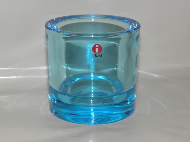 Iittala iso KIVI tuikku vaaleansininen