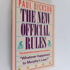 Paul Dickson : The New Official Rules - pikkukuva 1