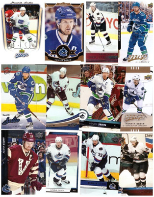 12 x HENRIK SEDIN Vancouver Canucks