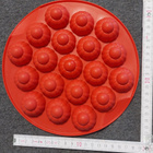Tupperware silikonivuoka kohvehtivuoka punainen - pikkukuva 2
