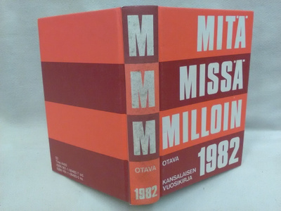Mitä missä milloin 1982 (sid.)