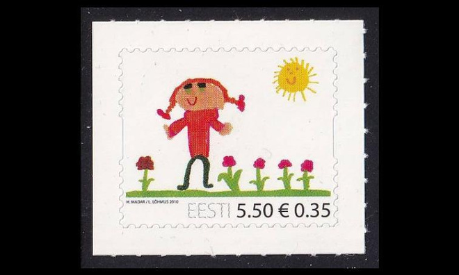 Eesti 667 ** Maailman lasten päivä (2010)