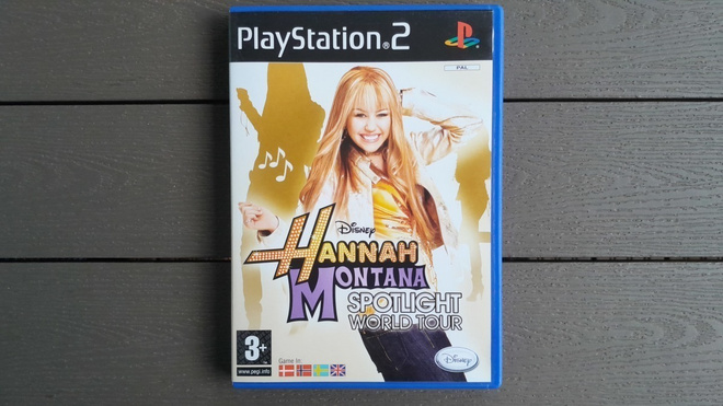 PS2: Hannah Montana: Spotlight World Tour peli (2008)