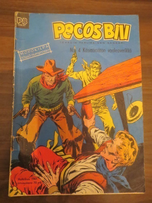 Pecos Bill 4/1961 Käsittämätön vaaleaverikkö