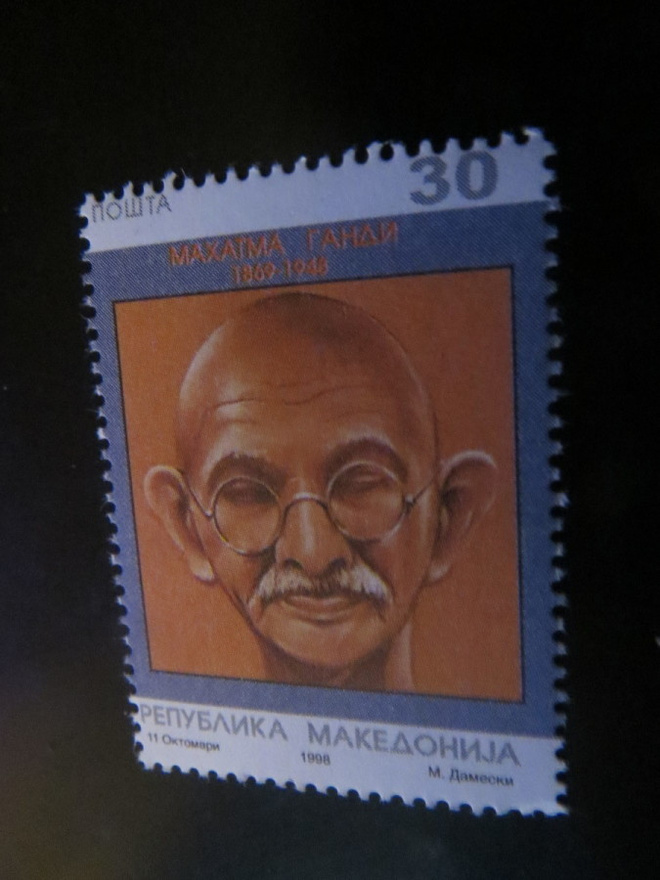 Makedonia: Mahatma Gandhi