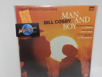J. J. JOHNSON - MAN AND BOY M-/M- LP - SOUNDTRACK