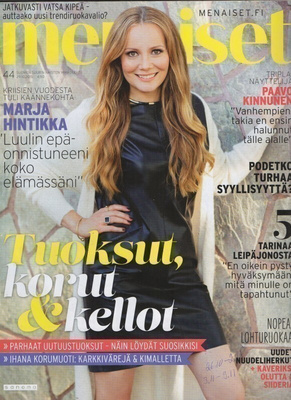 Me Naiset n:o 44 2015 Marja Hintikka. Iisa Pykäri. Paavo Kin