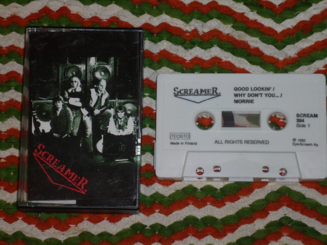 C-kasetti - SCREAMER - Why Don't You - 1992 hard rock MINT