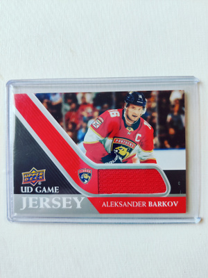 Aleksander Barkov - 20-21 UD Game Jersey
