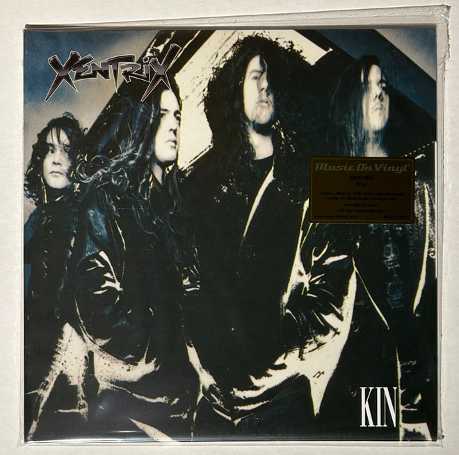 XENTRIX : Kin - LP, LTD, Coloured Vinyl, 1500 copy, uusi