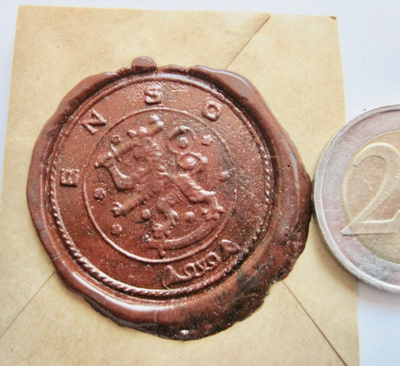 Vahasinetti Enso Postitoimisto Luov. Karjala 1920-l KOMEA