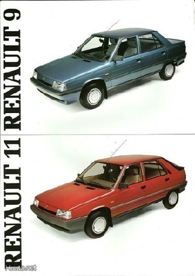 Renault 9 ja 11 -esite, 1987