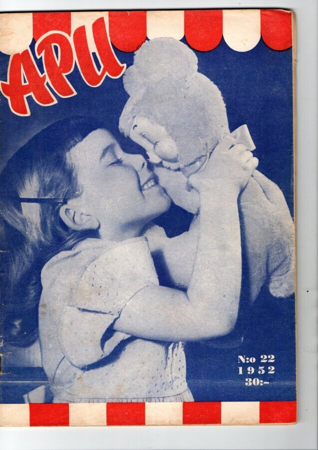 Apu n:o 22 1952      Emppu 60 vuotta kuskipukilla.