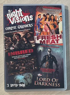 Night Visions: CORPSE GRINDER -kokoelma (3DVD) *UUSI*