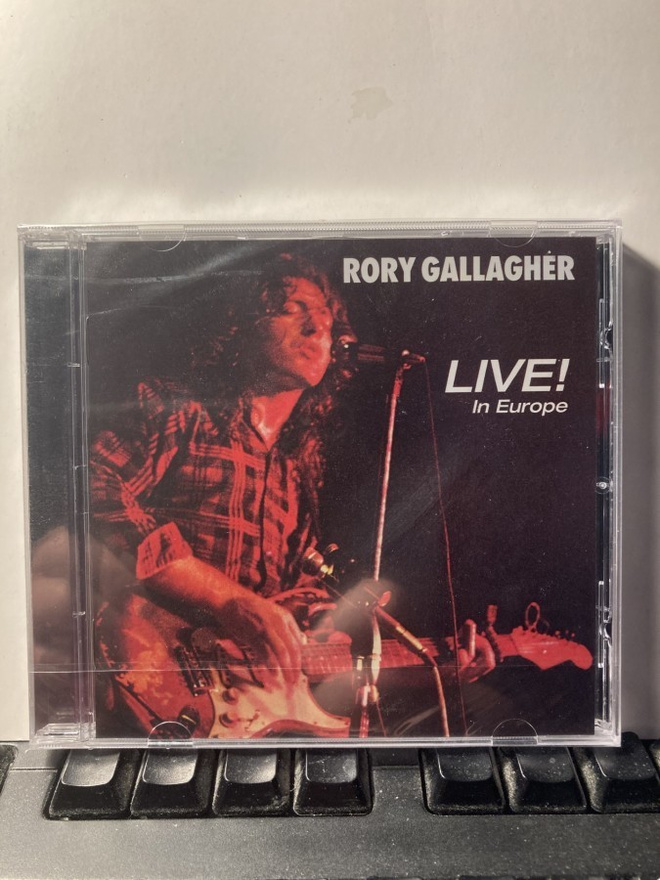 RORY GALLAGHER: Live! In Europe, CD, muoveissa