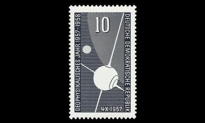 DDR 603 ** Kansainvälinen geofysikaalinen vuosi (1957)