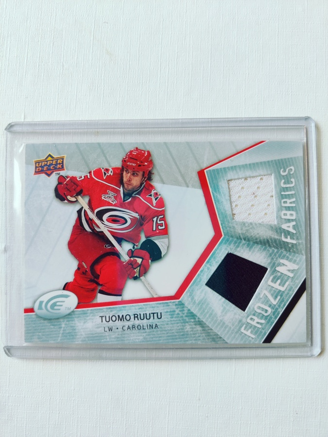 Tuomo Ruutu - 08-09 UD Ice Frozen Fabrics