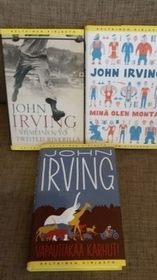 John Irving  5,4€ kpl (loistokuntoiset)