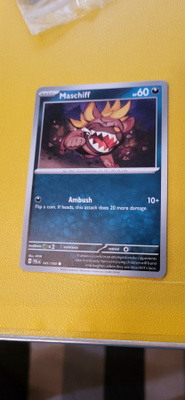 (141/193) Maschiff – Non-Holo Common – Paldea Evolved