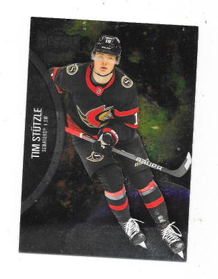 2021-22 Metal Universe #39 Tim Stützle , Ottawa Senators