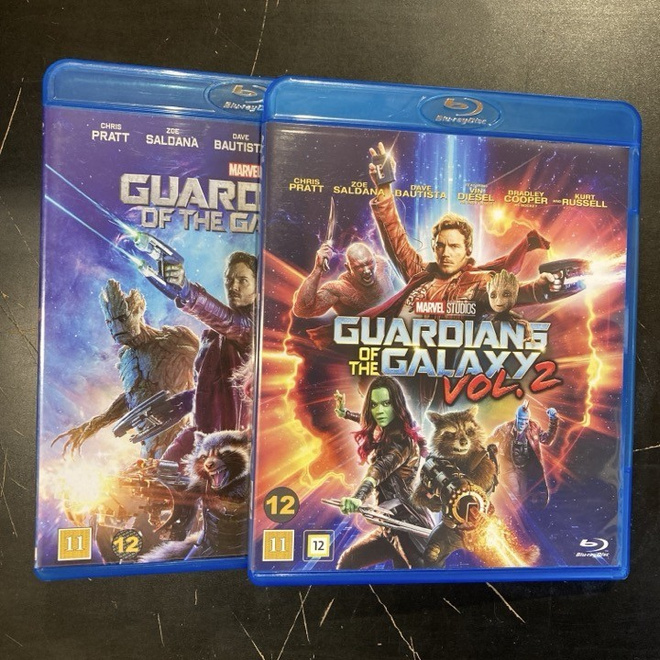 Guardians Of The Galaxy 1-2 Blu-ray