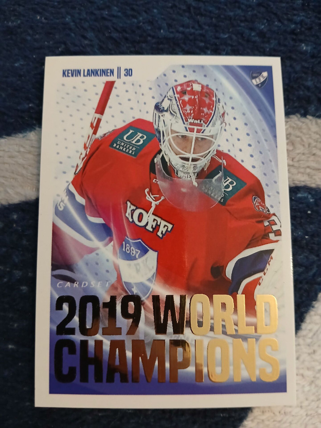 Kevin Lankinen - 2019 Wold Champions IFK