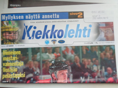 Kiekkolehti Nro 27/2000 (10.1)